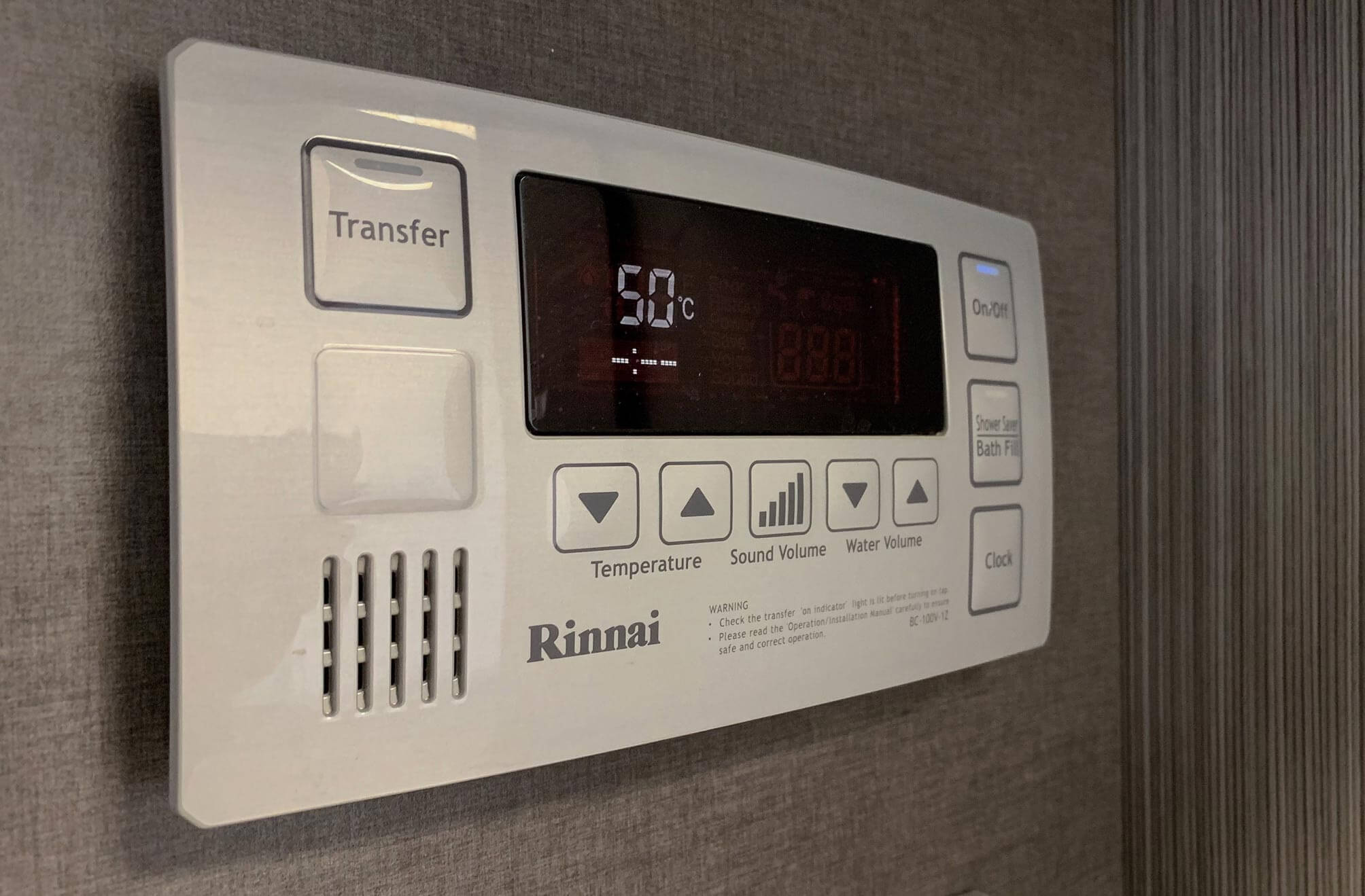 Rinnai Bathroom Controller