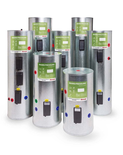 Rinnai Mains Pressure Stainless Steel Hot Water Cylinders