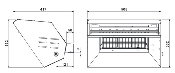 Rinnai Super Ray Outdoor Space Heater